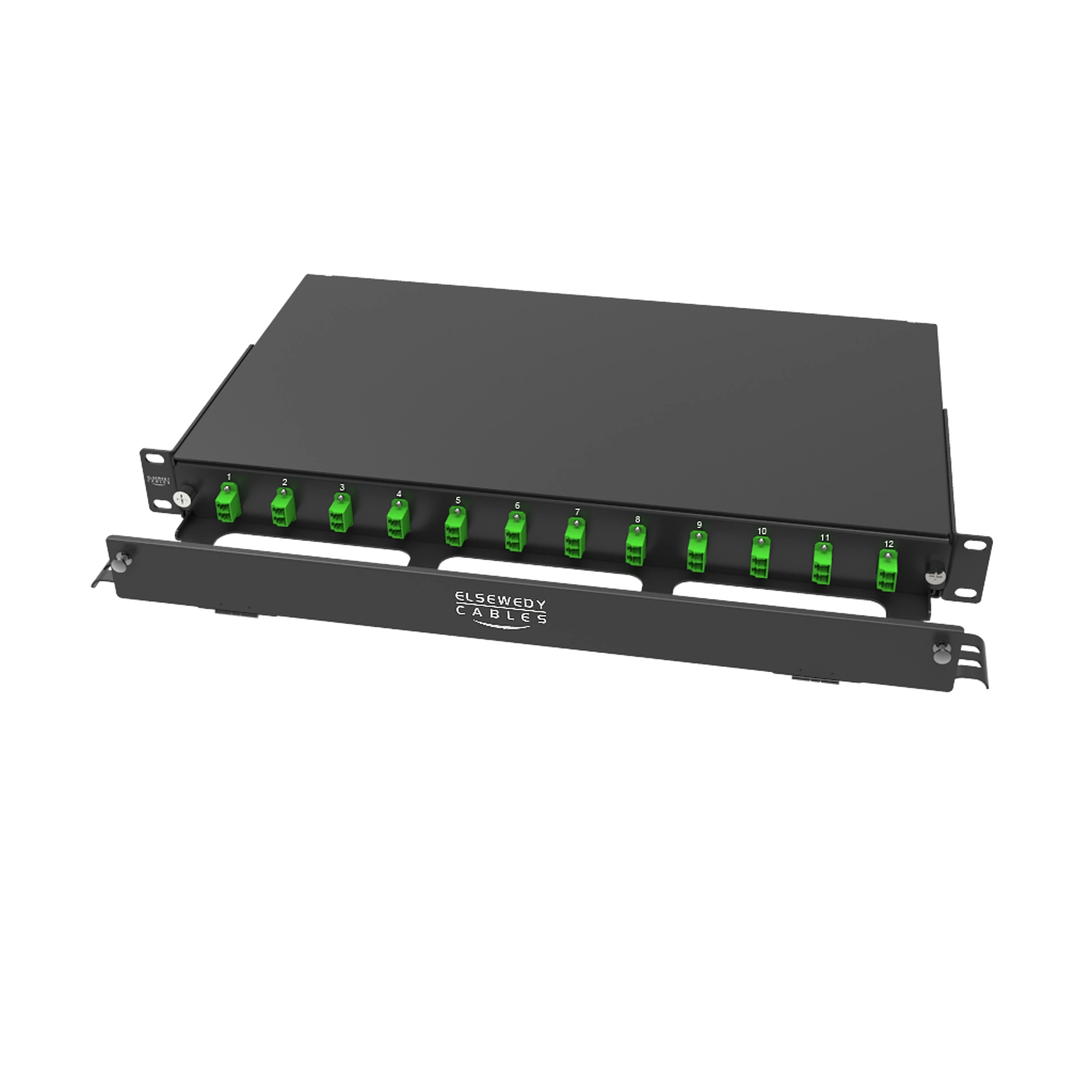 Patch Panels - LC_APC Duplex Fiber panel