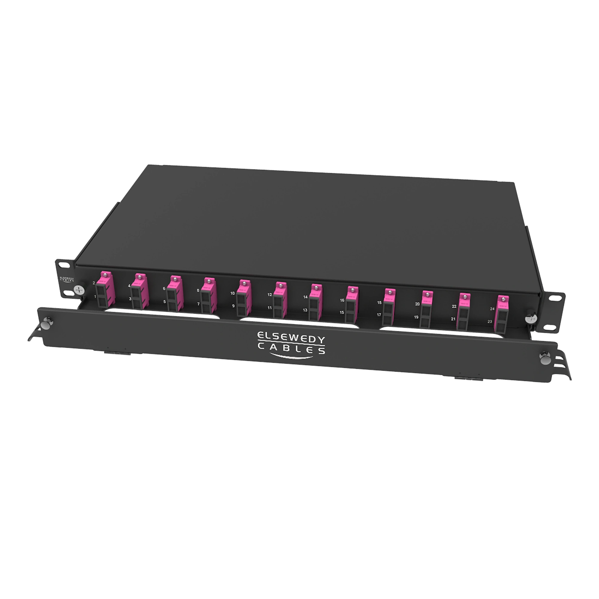 Patch Panels - SC Duplex OM4 Fiber Panel