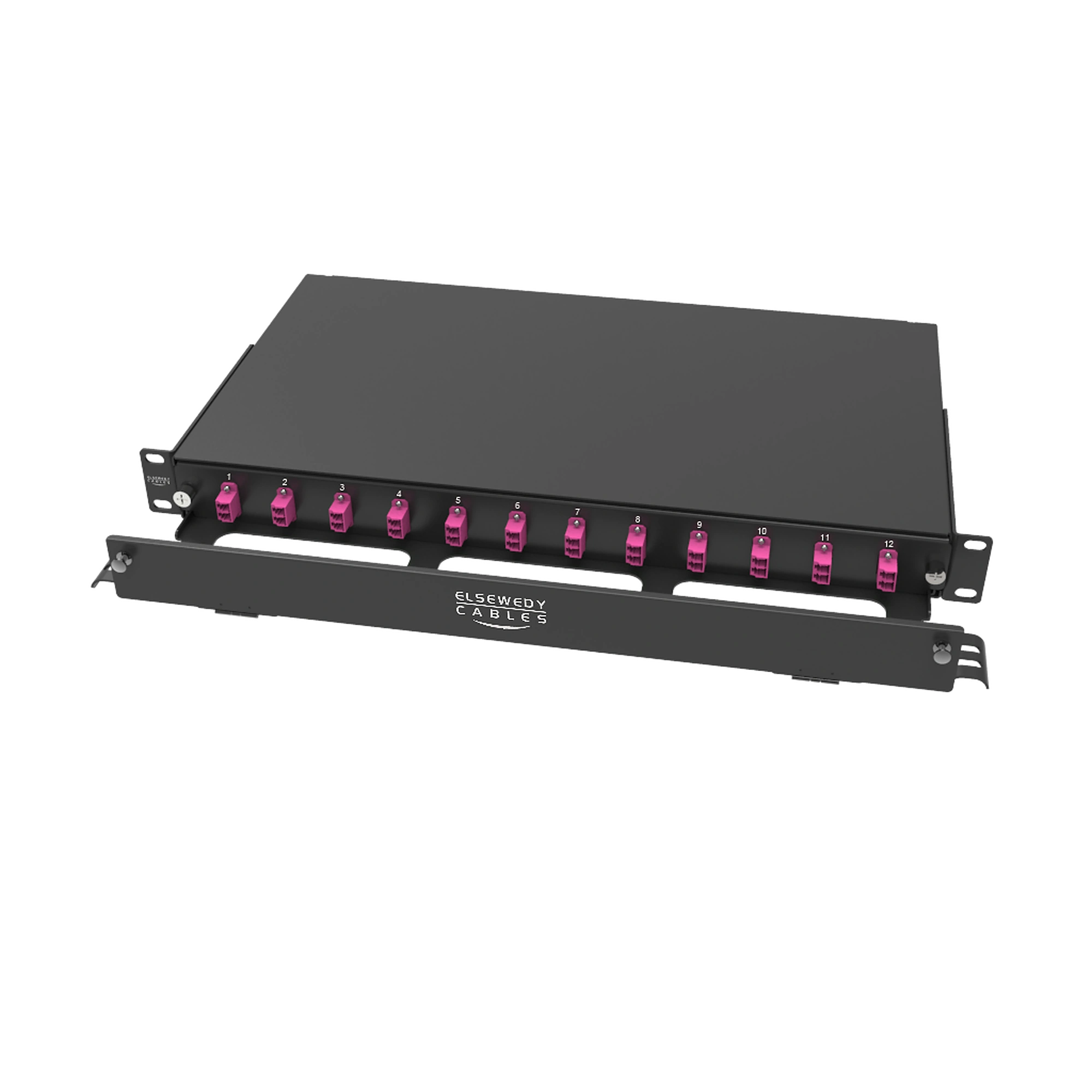 Patch Panels - LC OM4 Fiber Panel