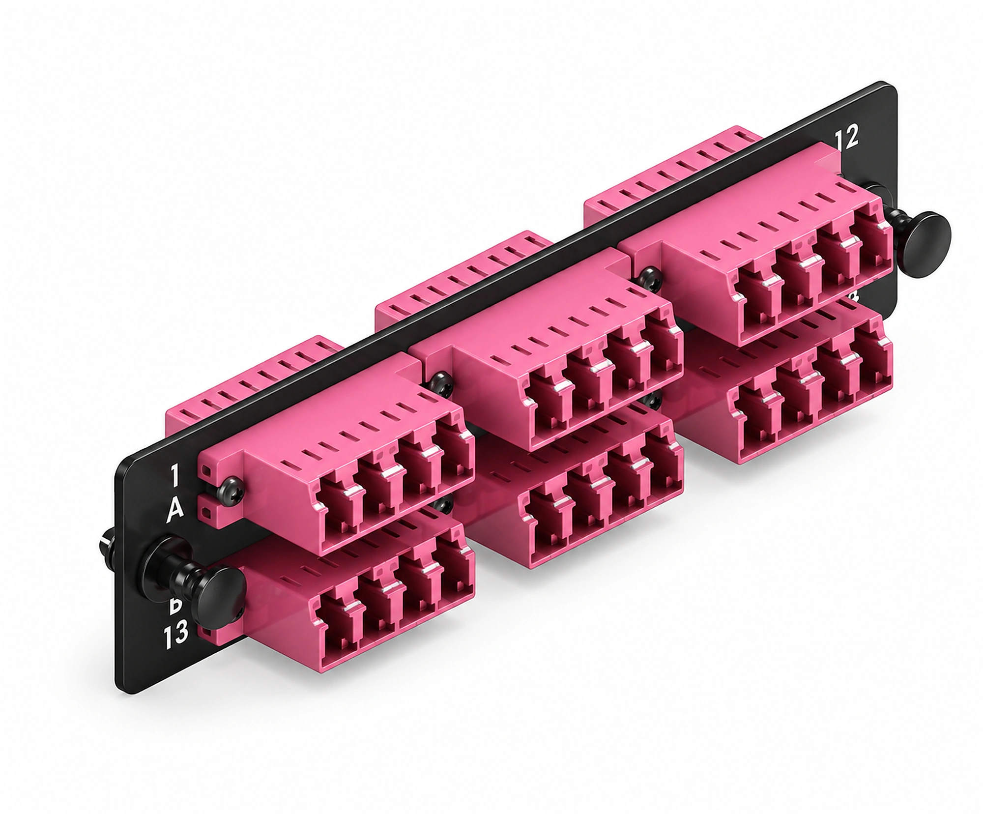 Patch Panels - LC OM4 Front Plate